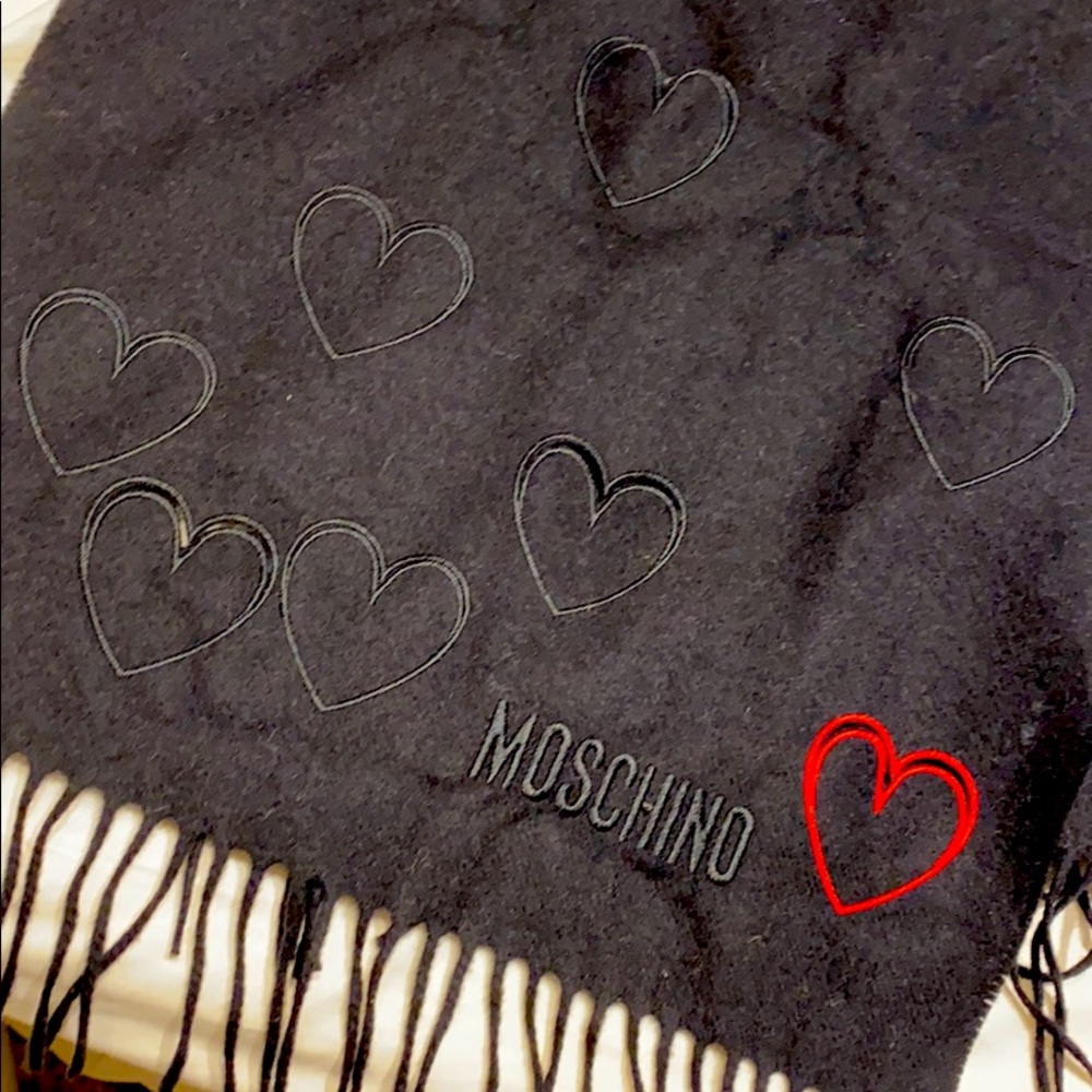 Moschino 100% wool scarves - brand new